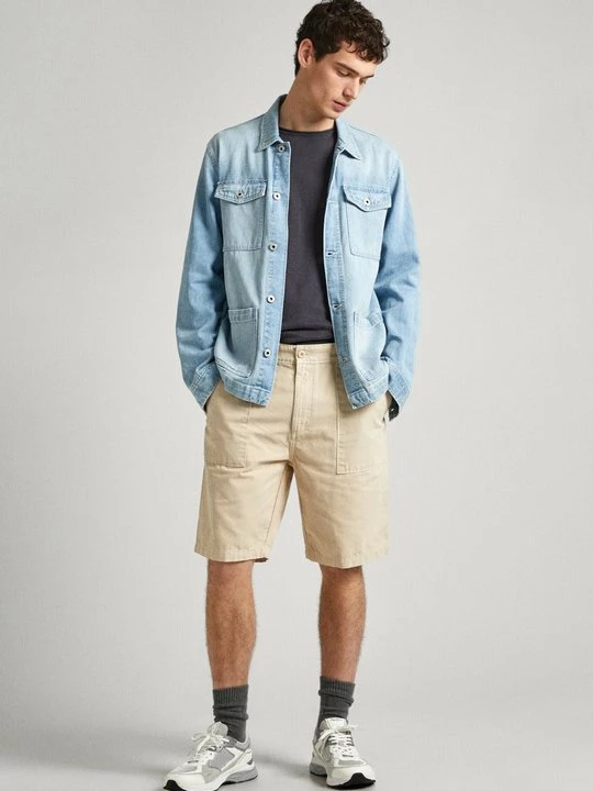 Zdjęcie produktu Kurtka jeansowa Pepe Jeans niebieski denim