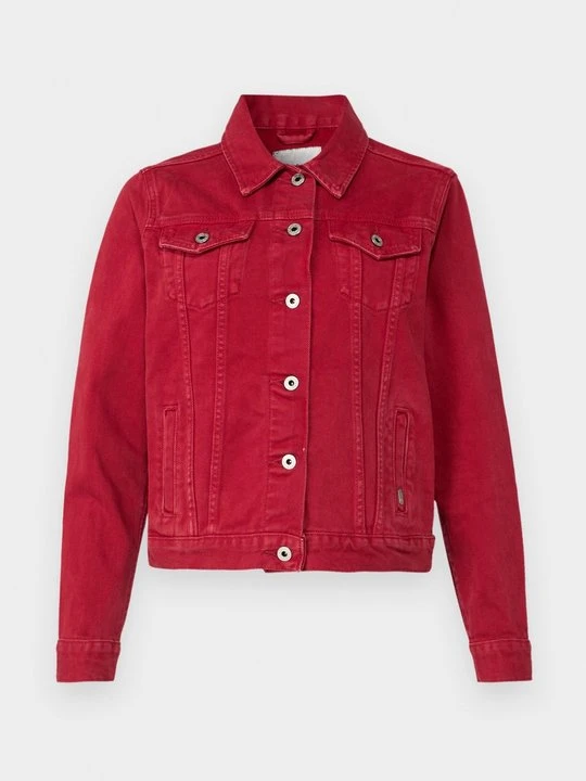 Zdjęcie produktu Kurtka jeansowa Pepe Jeans bordowy