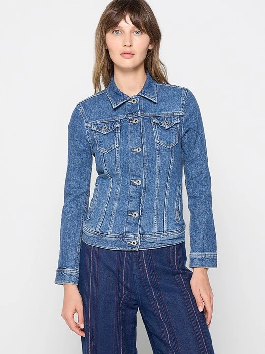 Zdjęcie produktu Kurtka jeansowa Pepe Jeans niebieski