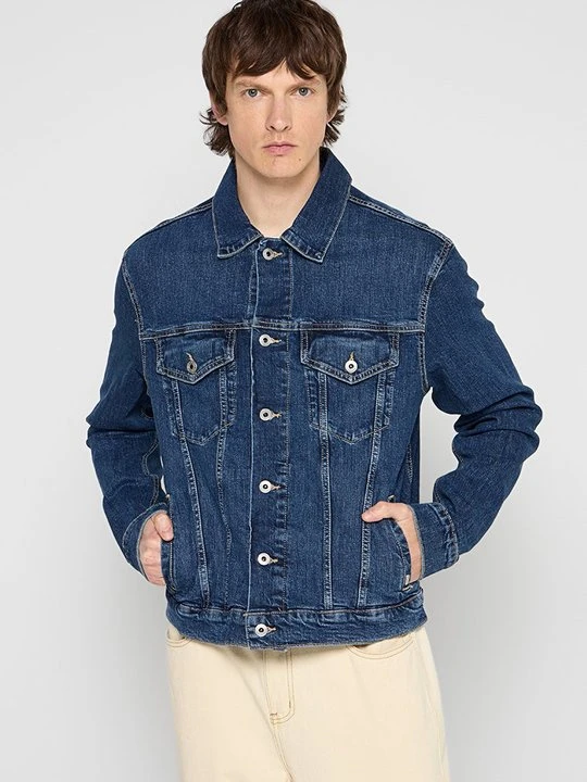 Zdjęcie produktu Kurtka jeansowa Pepe Jeans niebieski