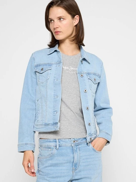 Zdjęcie produktu Kurtka jeansowa Pepe Jeans niebieski