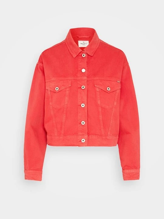 Zdjęcie produktu Kurtka jeansowa Pepe Jeans czerwony