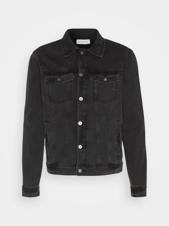 Zdjęcie produktu Kurtka jeansowa Pier One czarny