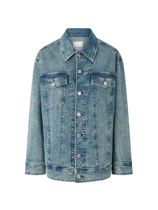 Zdjęcie produktu Kurtka jeansowa Pinko niebieski denim