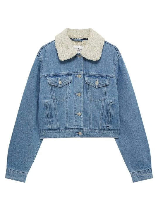 Zdjęcie produktu Kurtka jeansowa PULL&BEAR niebieski denim