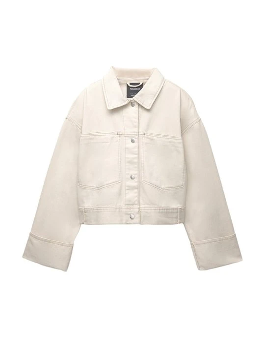 Zdjęcie produktu Kurtka jeansowa PULL&BEAR piaskowy