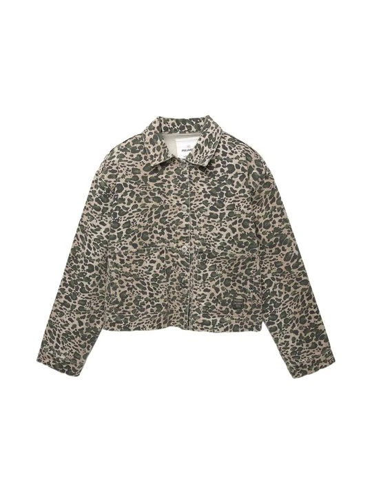 Zdjęcie produktu Kurtka jeansowa PULL&BEAR khaki