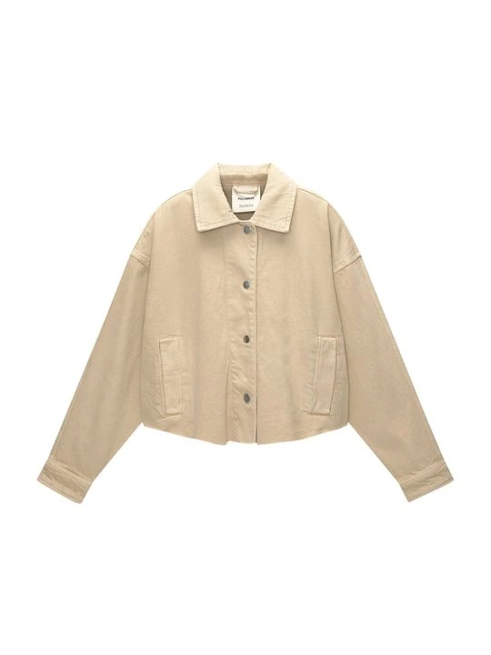 Zdjęcie produktu Kurtka jeansowa PULL&BEAR piaskowy