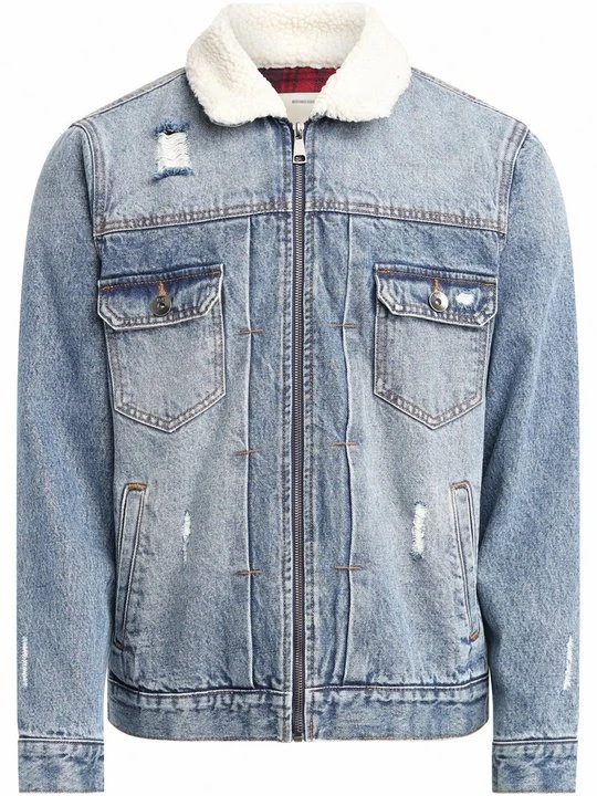Zdjęcie produktu Kurtka jeansowa Redefined Rebel jasnoniebieski denim