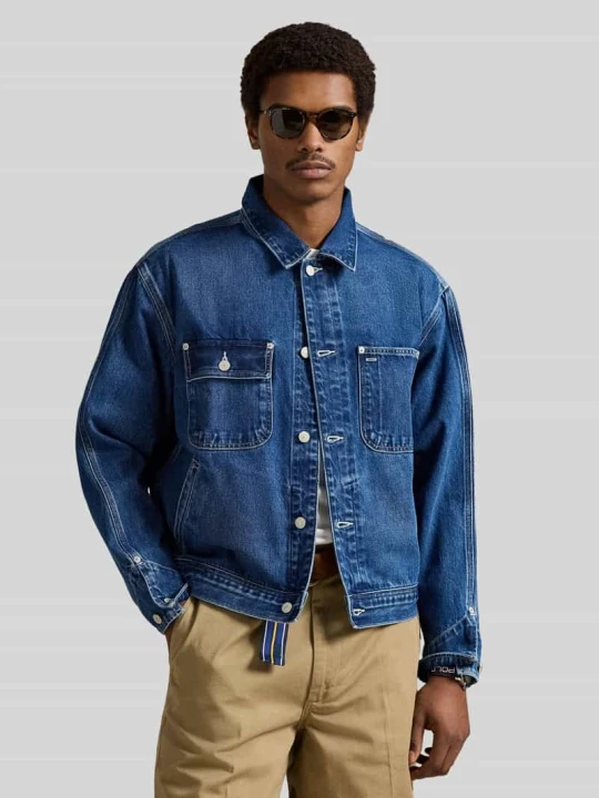 Zdjęcie produktu Kurtka jeansowa Regular Fit z czystej bawełny Polo Ralph Lauren Jeansowy niebieski
