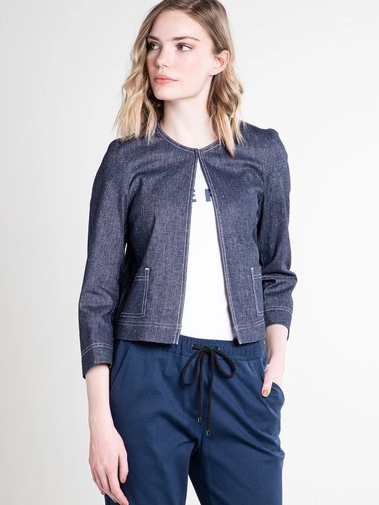 Zdjęcie produktu Kurtka jeansowa RENÉ LEZARD granatowy