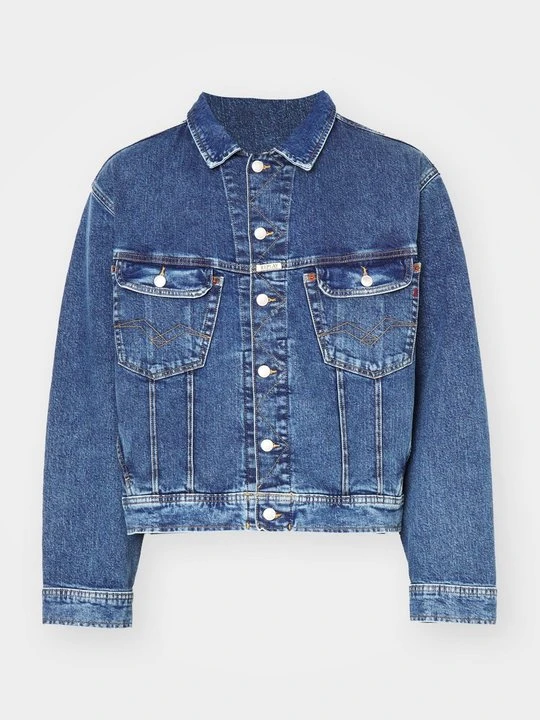 Zdjęcie produktu Kurtka jeansowa Replay niebieski denim
