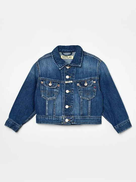Zdjęcie produktu Kurtka jeansowa Replay niebieski denim
