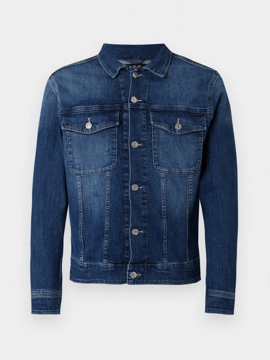 Zdjęcie produktu Kurtka jeansowa Replay niebieski denim