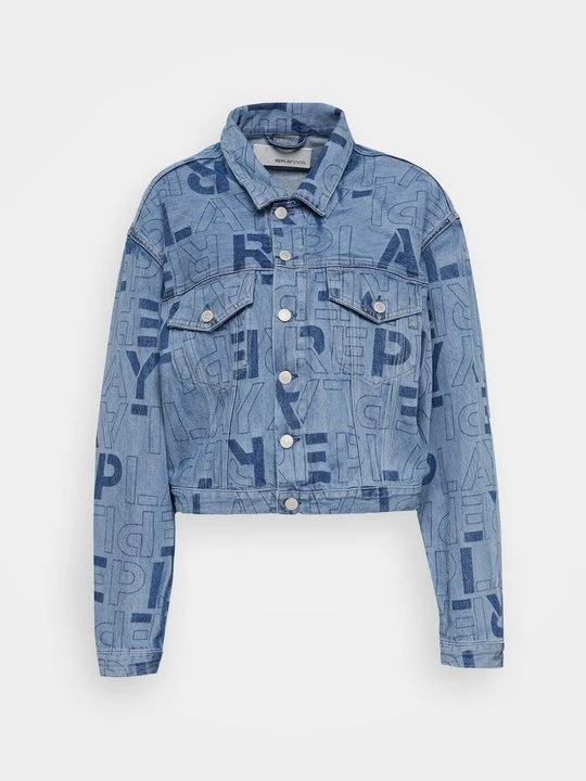 Zdjęcie produktu Kurtka jeansowa Replay jasnoniebieski denim