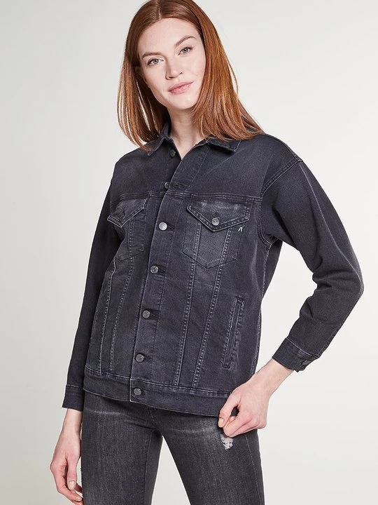 Zdjęcie produktu Kurtka jeansowa Replay szary