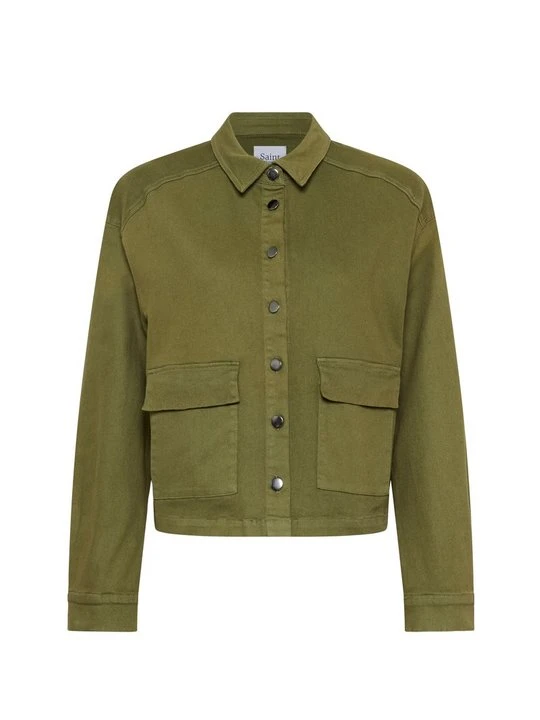 Zdjęcie produktu Kurtka jeansowa Saint Tropez zielony