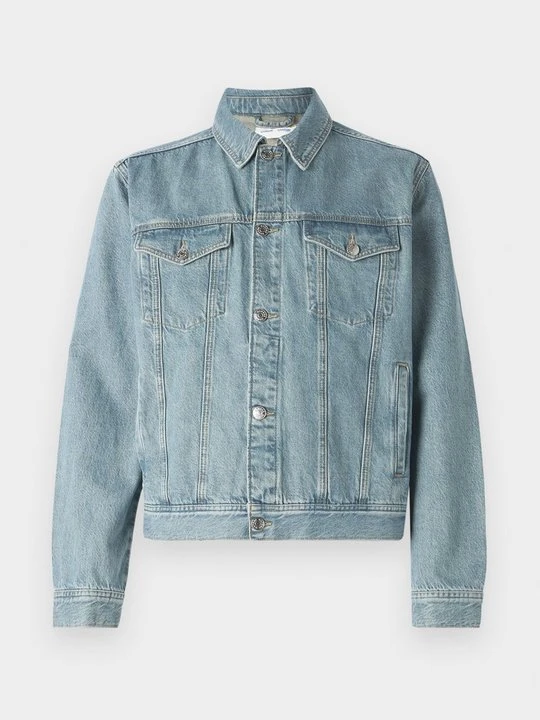 Zdjęcie produktu Kurtka jeansowa Samsøe Samsøe niebieski denim