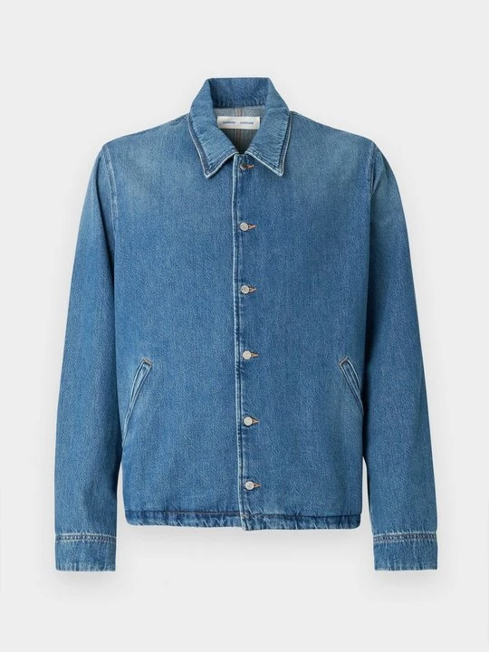 Zdjęcie produktu Kurtka jeansowa Samsøe Samsøe niebieski denim