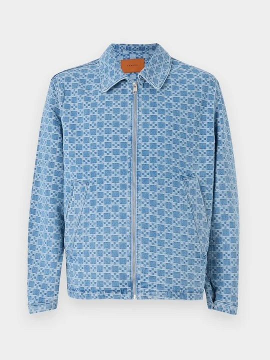 Zdjęcie produktu Kurtka jeansowa Sandro niebieski denim