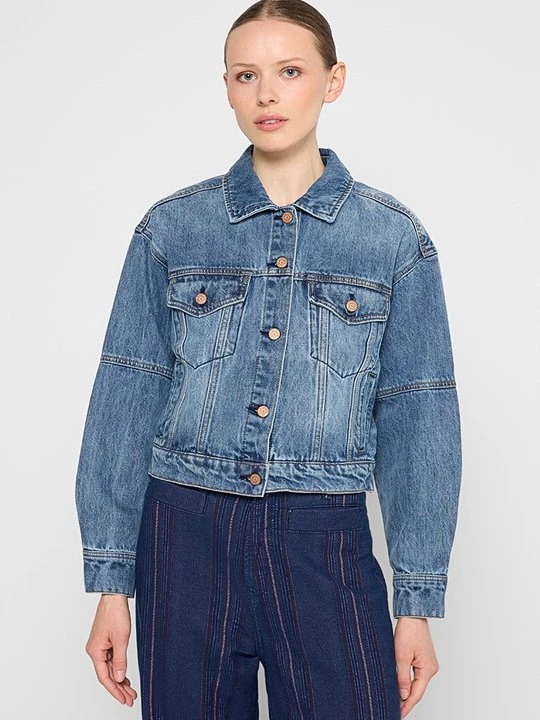 Zdjęcie produktu Kurtka jeansowa Scotch & Soda niebieski denim