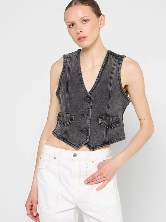 Zdjęcie produktu Kurtka jeansowa Scotch & Soda ciemnoszary