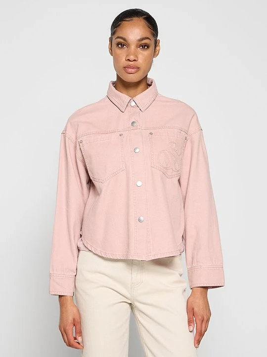 Zdjęcie produktu Kurtka jeansowa Scotch & Soda jasnoróżowy