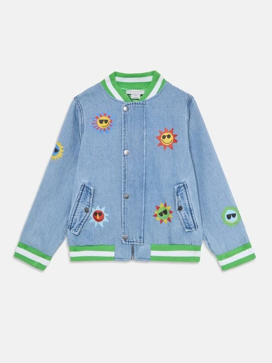 Zdjęcie produktu Kurtka jeansowa Stella McCartney jasnoniebieski