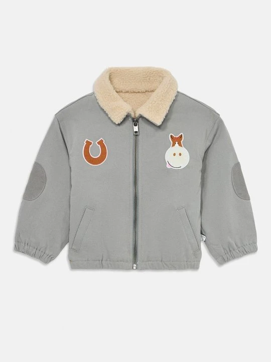 Zdjęcie produktu Kurtka jeansowa Stella McCartney jasnoszary