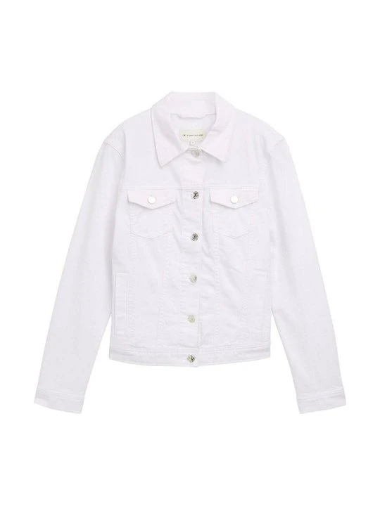 Zdjęcie produktu Kurtka jeansowa Tom Tailor biały