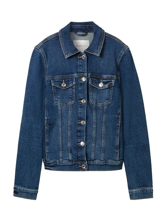 Zdjęcie produktu Kurtka jeansowa Tom Tailor niebieski denim
