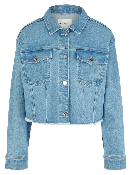 Zdjęcie produktu Kurtka jeansowa Tom Tailor niebieski denim