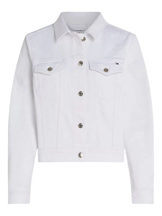 Zdjęcie produktu Kurtka jeansowa Tommy Hilfiger biały