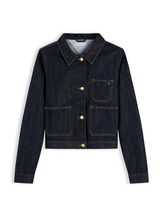Zdjęcie produktu Kurtka jeansowa Tommy Hilfiger ciemnoniebieski