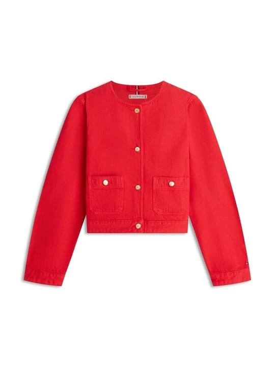 Zdjęcie produktu Kurtka jeansowa Tommy Hilfiger czerwony
