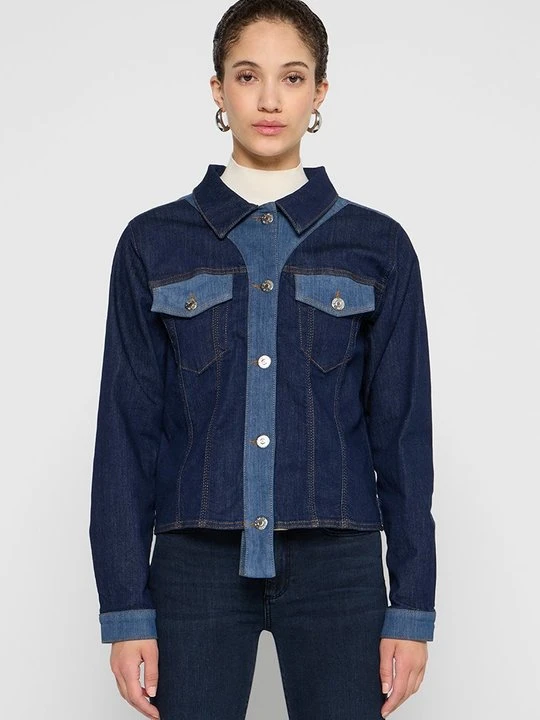 Zdjęcie produktu Kurtka jeansowa Tomorrow granatowy