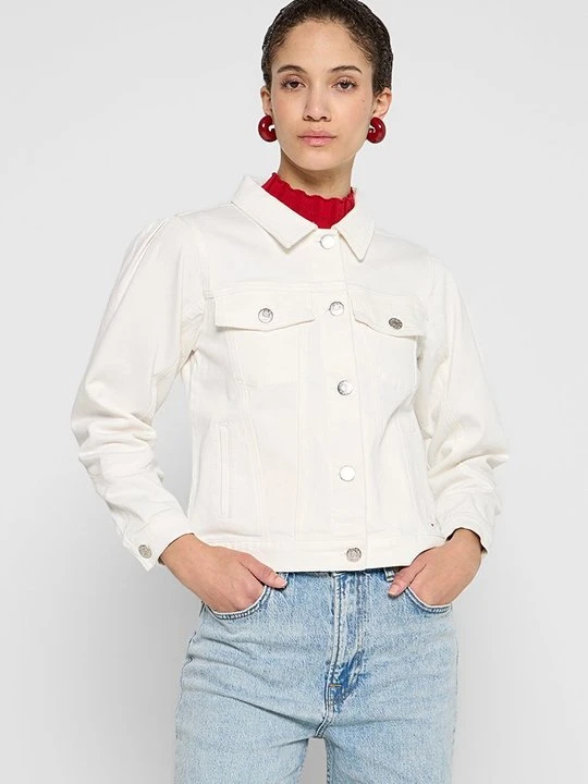 Zdjęcie produktu Kurtka jeansowa Tomorrow beżowy