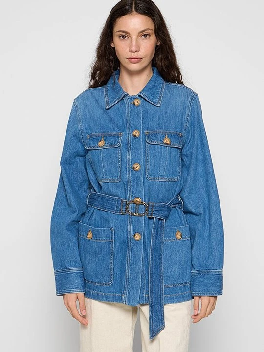 Zdjęcie produktu Kurtka jeansowa TWINSET niebieski
