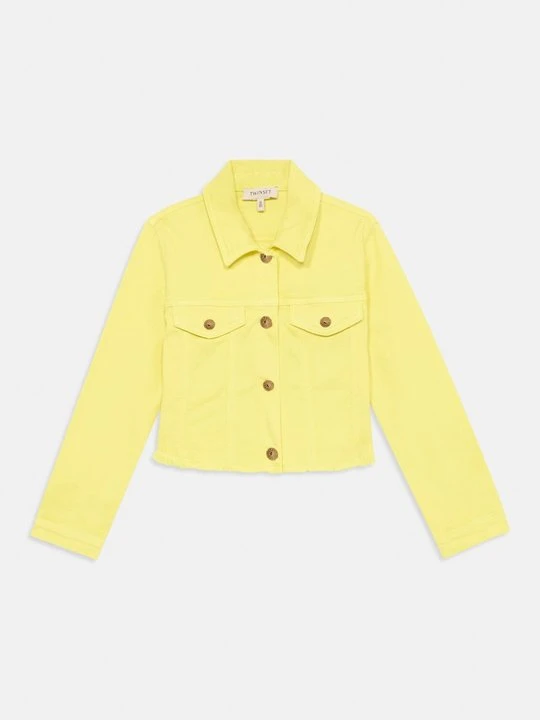 Zdjęcie produktu Kurtka jeansowa TWINSET żółty