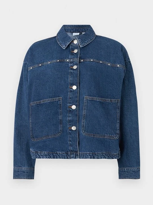 Zdjęcie produktu Kurtka jeansowa Vero Moda ciemnoniebieski