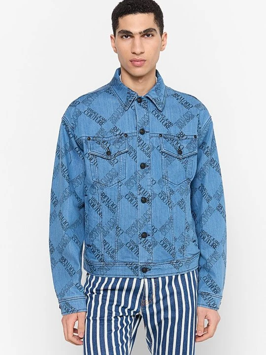 Zdjęcie produktu Kurtka jeansowa Versace Jeans Couture niebieski