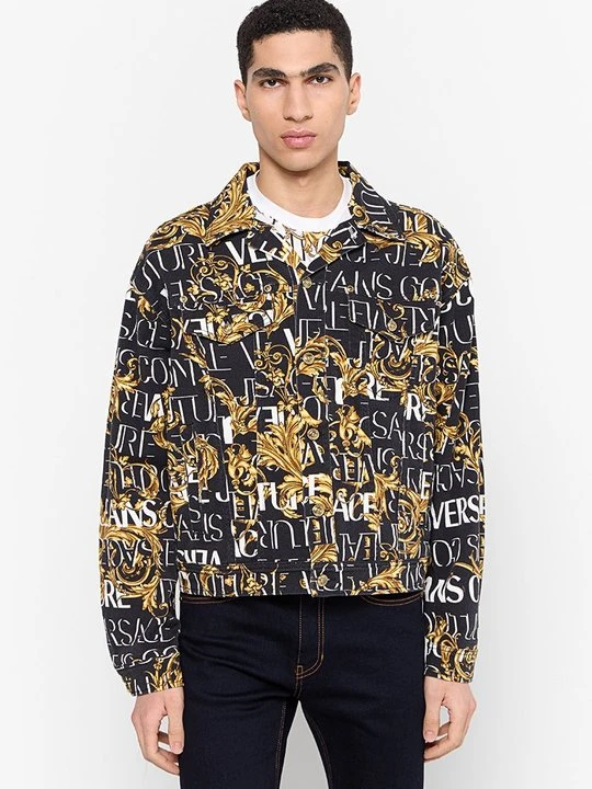 Zdjęcie produktu Kurtka jeansowa Versace Jeans Couture czarny