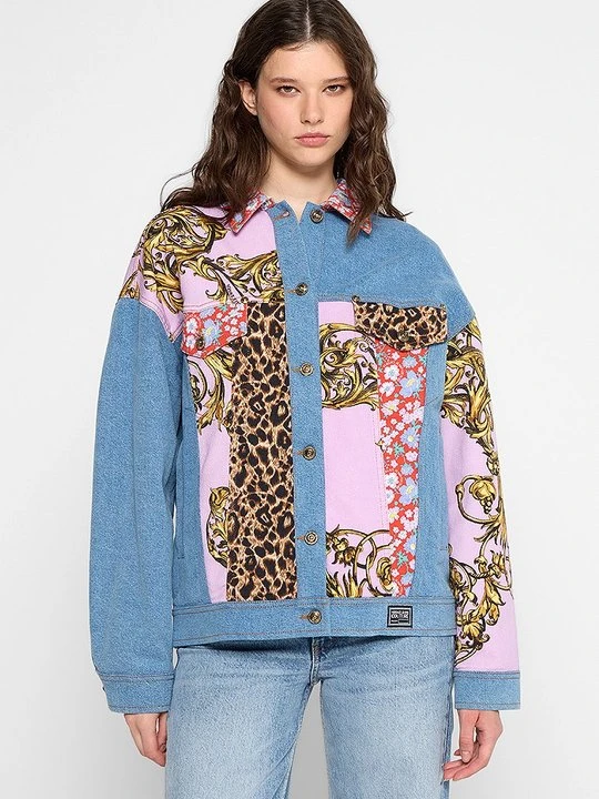 Zdjęcie produktu Kurtka jeansowa Versace Jeans Couture niebieski