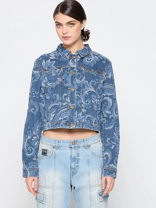 Zdjęcie produktu Kurtka jeansowa Versace Jeans Couture niebieski