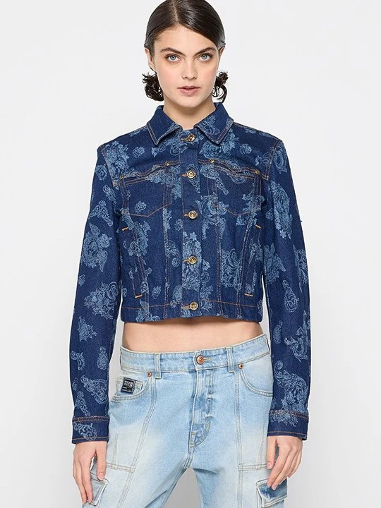 Zdjęcie produktu Kurtka jeansowa Versace Jeans Couture niebieski