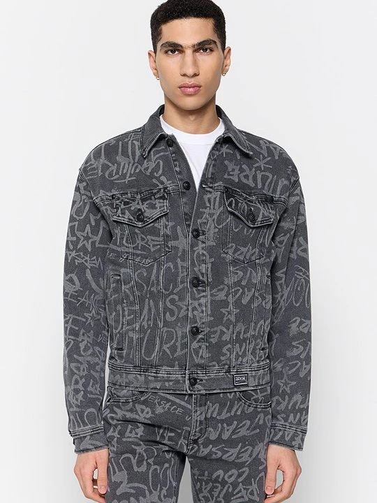 Zdjęcie produktu Kurtka jeansowa Versace Jeans Couture czarny