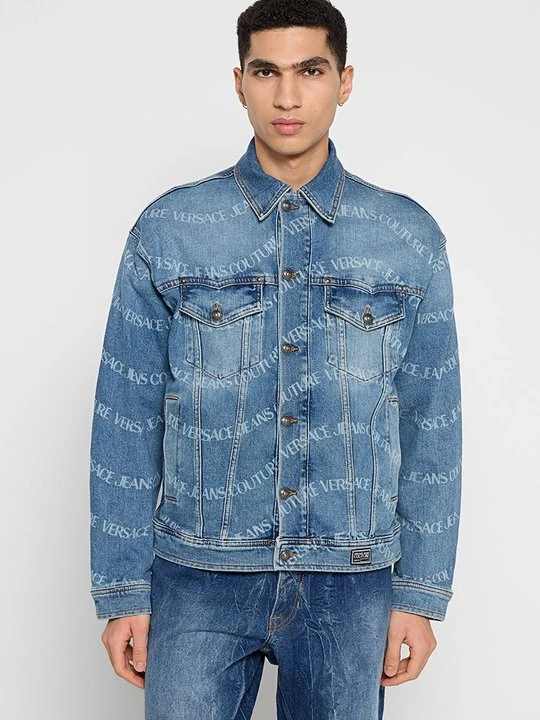 Zdjęcie produktu Kurtka jeansowa Versace Jeans Couture niebieski