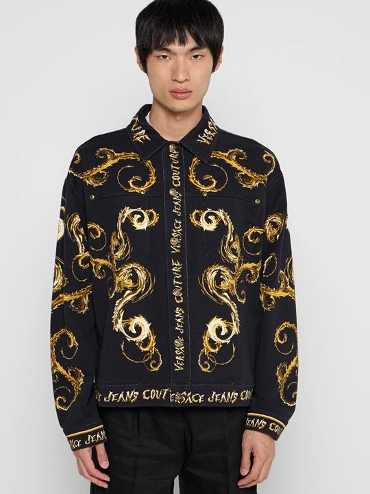 Zdjęcie produktu Kurtka jeansowa Versace Jeans Couture czarny
