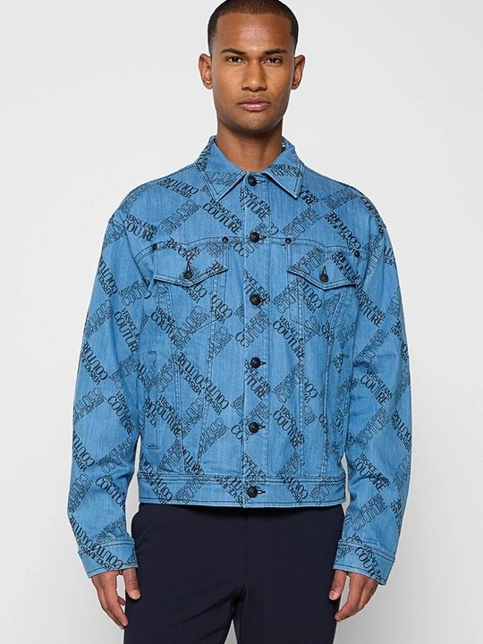 Zdjęcie produktu Kurtka jeansowa Versace Jeans Couture niebieski
