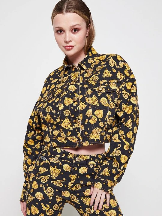 Zdjęcie produktu Kurtka jeansowa Versace Jeans Couture czarny